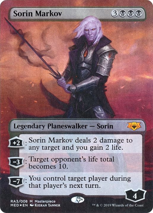 Sorin Markov in the group Magic the Gathering / Types / Colors / Black at Proxyprinters.com (62670)