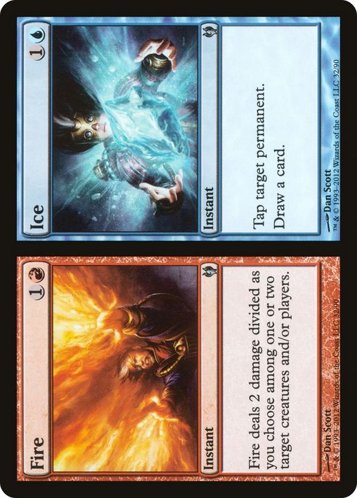 Fire // Ice in the group Magic the Gathering / Types / Colors / Multicolors / R, U at Proxyprinters.com (62699)