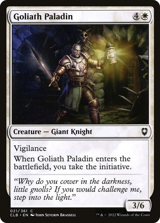 Goliath Paladin in the group Magic the Gathering / Types / Colors / White at Proxyprinters.com (62702)