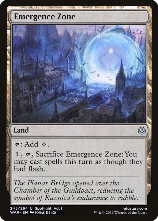 Emergence Zone in the group Magic the Gathering / Sets / War of the Spark Promos at Proxyprinters.com (62733)