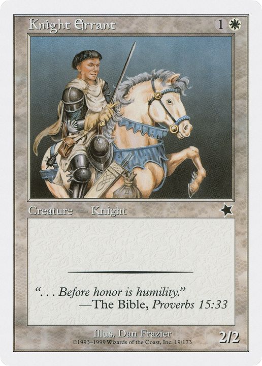 Knight Errant in the group Magic the Gathering / Types / Creatures / Human at Proxyprinters.com (62739)