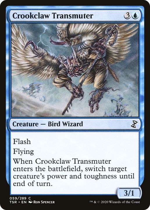 Crookclaw Transmuter in the group Magic the Gathering / Sets / Time Spiral Remastered at Proxyprinters.com (62758)