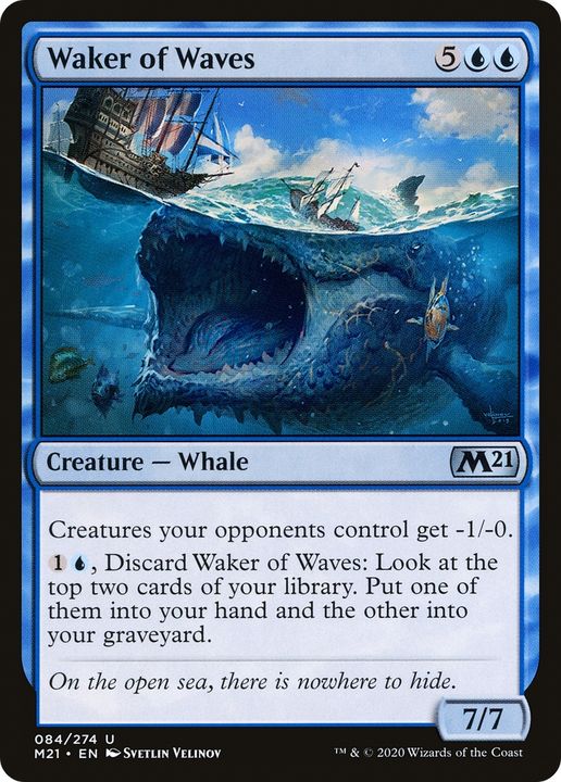 Waker of Waves in the group Magic the Gathering / Types / Colors / Blue at Proxyprinters.com (62784)