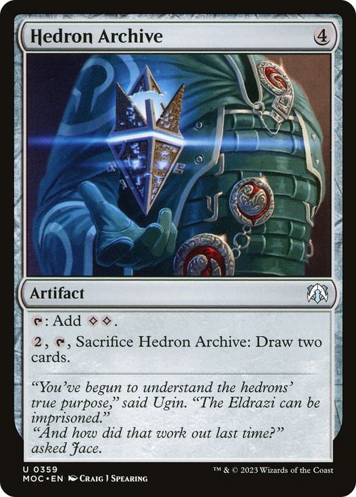 Hedron Archive in the group Magic the Gathering / Types / Artifacts / Artifact at Proxyprinters.com (62792)