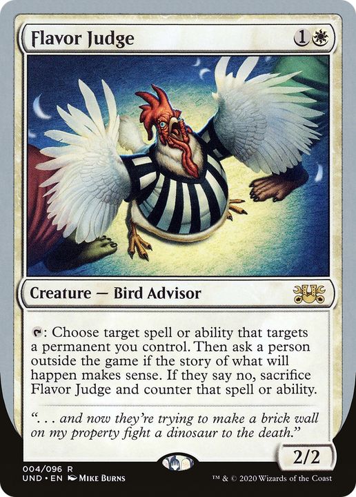 Flavor Judge in the group Magic the Gathering / Sets / Unsanctioned Tokens at Proxyprinters.com (62828)