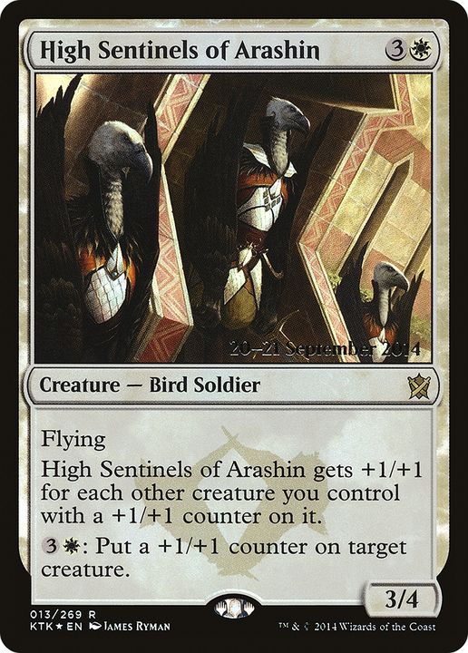 High Sentinels of Arashin in the group Magic the Gathering / Sets / Khans of Tarkir Promos at Proxyprinters.com (62833)