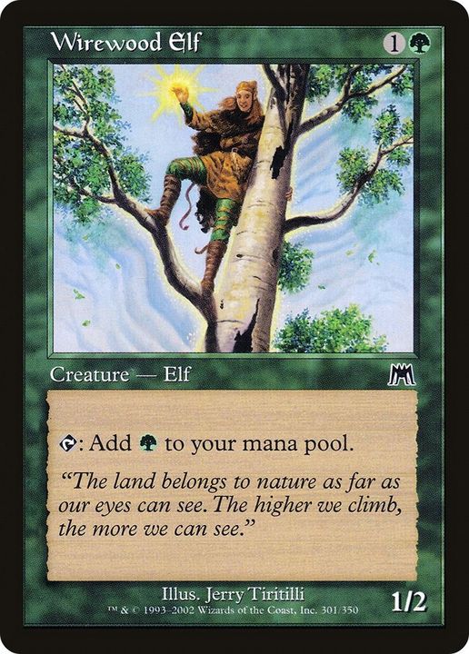 Wirewood Elf in the group Magic the Gathering / Types / Creatures / Elf at Proxyprinters.com (6284)