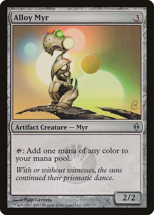 Alloy Myr in the group Magic the Gathering / Types / Colors / Colorless at Proxyprinters.com (62840)