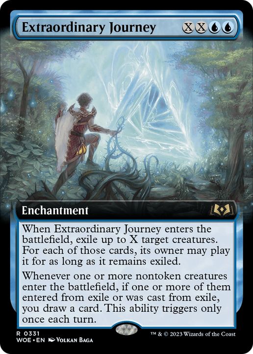 Extraordinary Journey in the group Magic the Gathering / Types / Enchantment / Enchantment at Proxyprinters.com (62841)