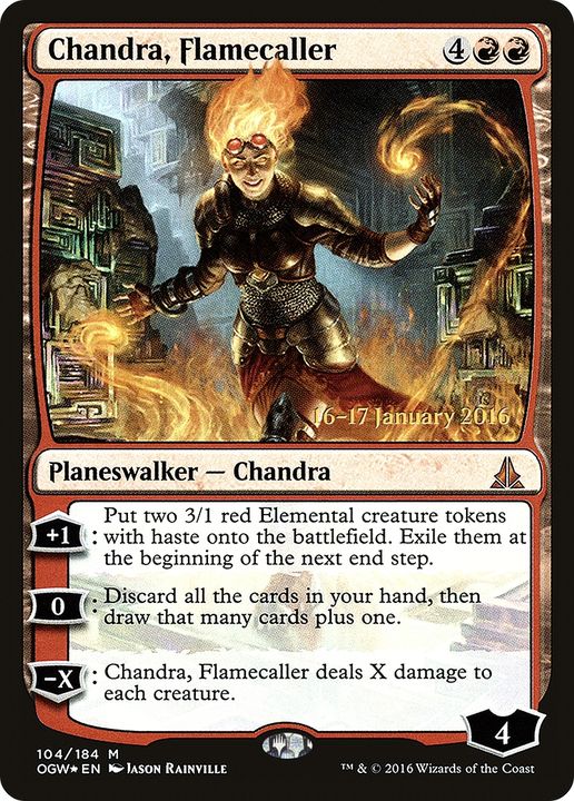 Chandra, Flamecaller in the group Magic the Gathering / Types / Colors / Red at Proxyprinters.com (62862)