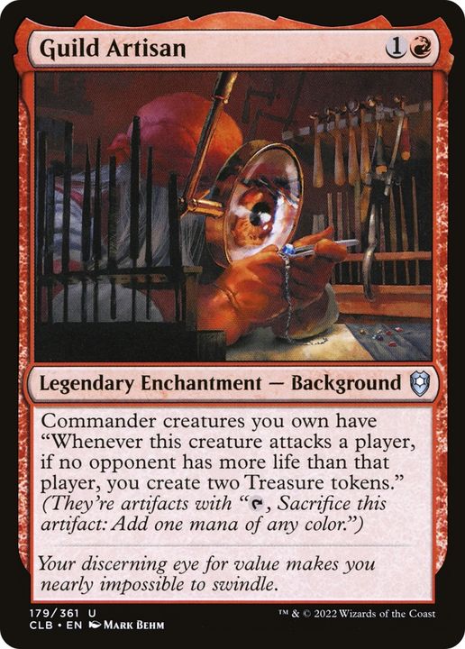 Guild Artisan in the group Magic the Gathering / Sets / Commander Legends: Battle for Baldur's Gate at Proxyprinters.com (62870)