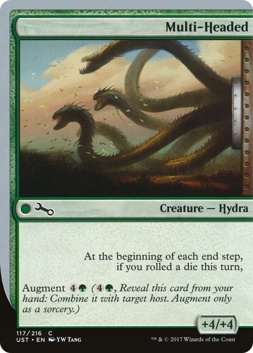 Multi-Headed in the group Magic the Gathering / Types / Colors / Green at Proxyprinters.com (62883)