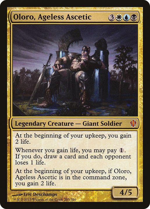 Oloro, Ageless Ascetic in the group Magic the Gathering / Sets / Commander 2013 at Proxyprinters.com (62899)