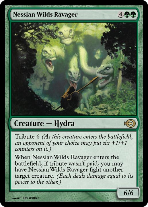 Nessian Wilds Ravager in the group Magic the Gathering / Types / Colors / Green at Proxyprinters.com (62908)