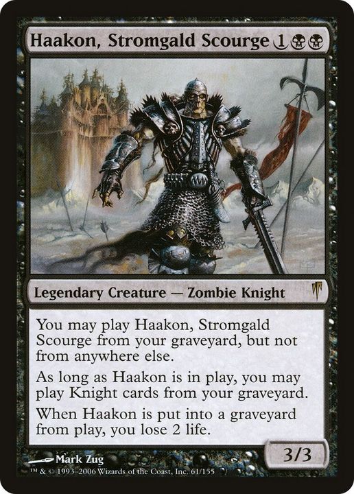 Haakon, Stromgald Scourge in the group Magic the Gathering / Types / Creatures / Zombie at Proxyprinters.com (6291)