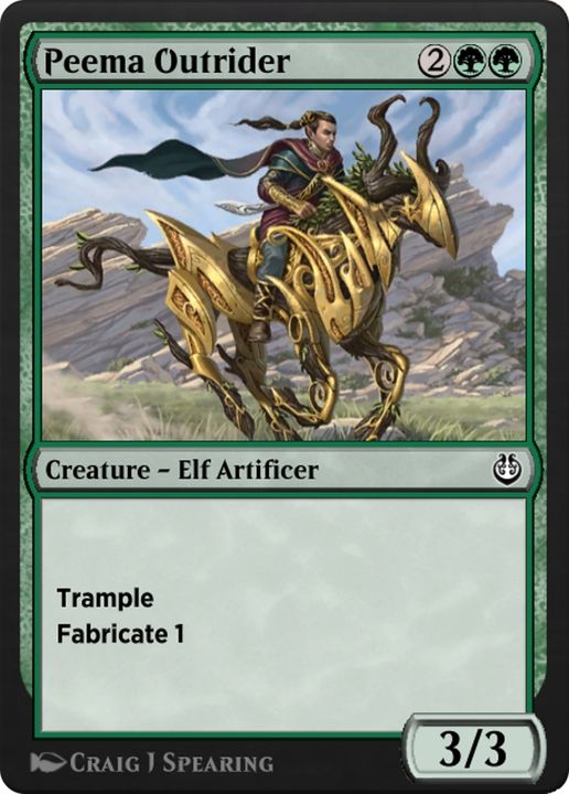 Peema Outrider in the group Magic the Gathering / Types / Creatures / Elf at Proxyprinters.com (62943)