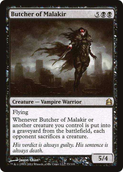 Butcher of Malakir in the group Magic the Gathering / Sets / Commander 2011 at Proxyprinters.com (62945)