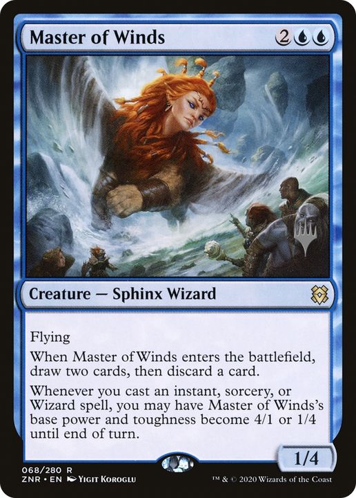 Master of Winds in the group Magic the Gathering / Sets / Zendikar Rising Promos at Proxyprinters.com (62952)