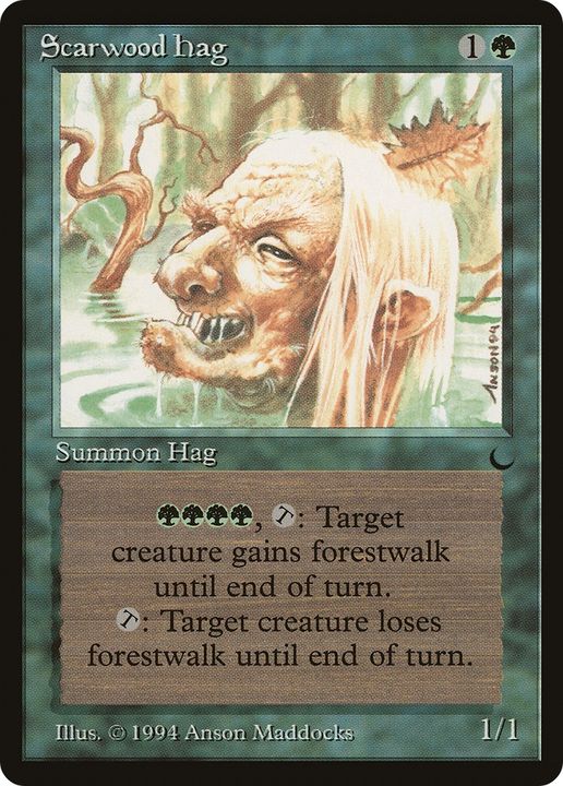 Scarwood Hag in the group Magic the Gathering / Sets / The Dark at Proxyprinters.com (62956)