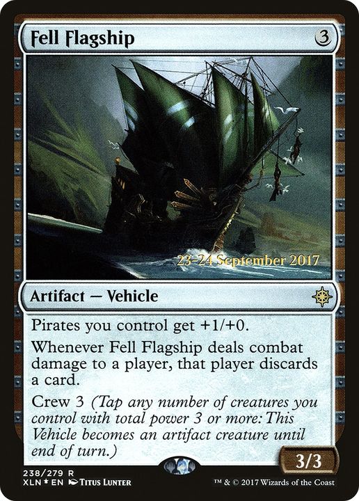 Fell Flagship in the group Magic the Gathering / Types / Artifacts / Artifact at Proxyprinters.com (62957)