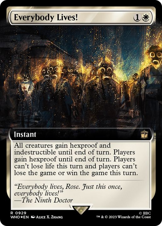 Everybody Lives! in the group Magic the Gathering / Types / Colors / White at Proxyprinters.com (62970)