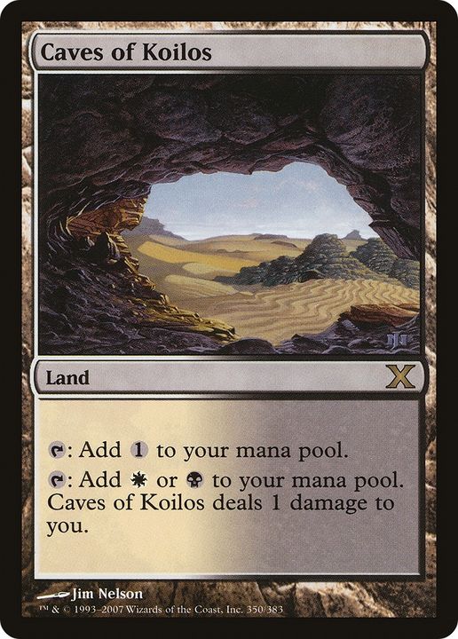 Caves of Koilos in the group Magic the Gathering / Types / Colors / Colorless at Proxyprinters.com (62989)