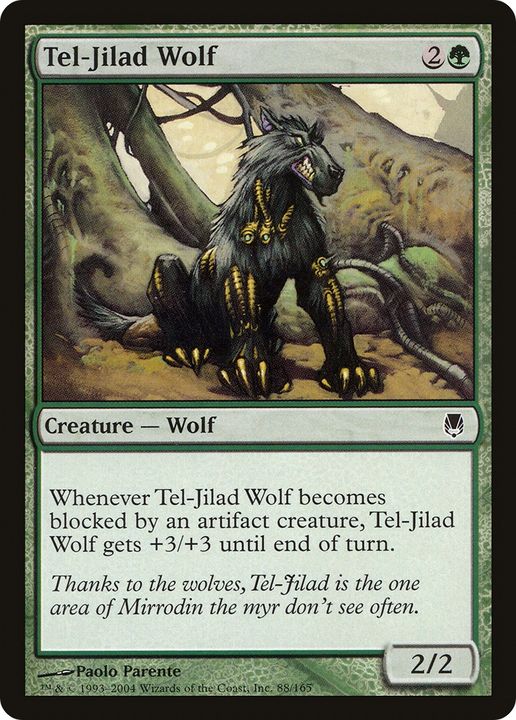 Tel-Jilad Wolf in the group Magic the Gathering / Sets / DCI Promos at Proxyprinters.com (62996)