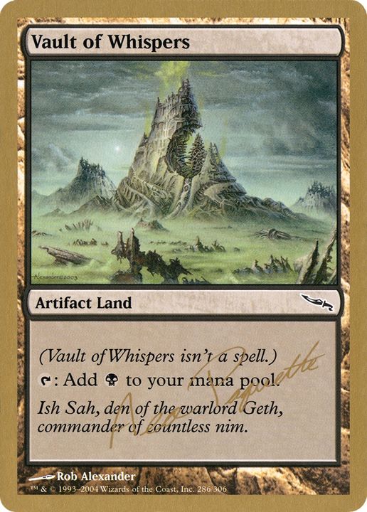 Vault of Whispers in the group Singles at Proxyprinters.com (63000)