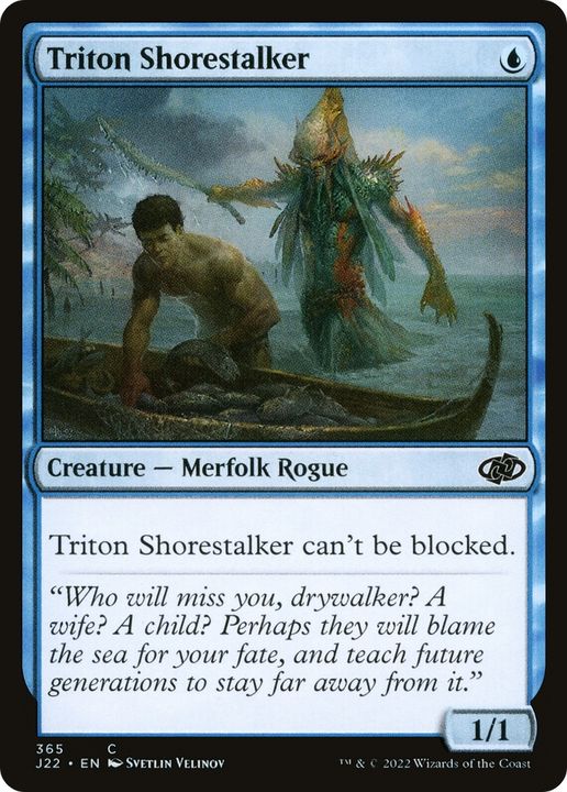 Triton Shorestalker in the group Magic the Gathering / Types / Colors / Blue at Proxyprinters.com (63020)