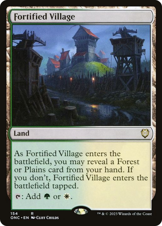 Fortified Village in the group Magic the Gathering / Types / Colors / Colorless at Proxyprinters.com (63024)