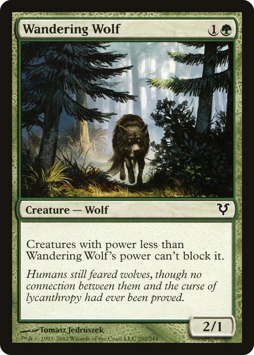 Wandering Wolf in the group Singles at Proxyprinters.com (63036)