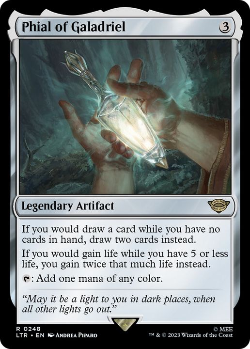 Phial of Galadriel in the group Magic the Gathering / Types / Artifacts / Legendary Artifact at Proxyprinters.com (63049)