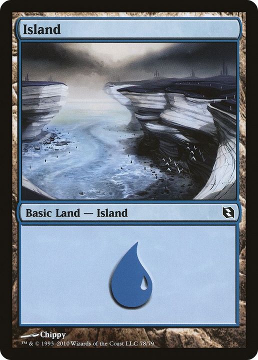 Island in the group Magic the Gathering / Sets / Duel Decks: Elspeth vs. Tezzeret at Proxyprinters.com (6305)