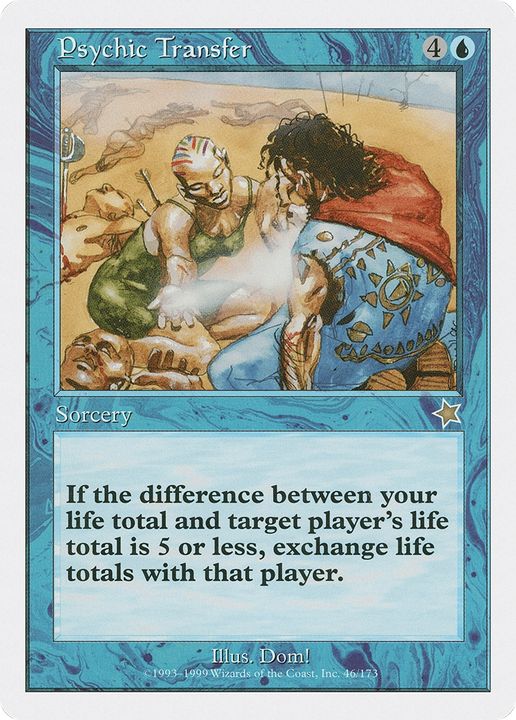 Psychic Transfer in the group Magic the Gathering / Sets / Starter 1999 at Proxyprinters.com (63050)