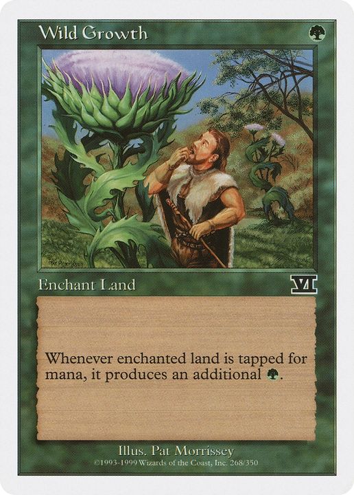 Wild Growth in the group Magic the Gathering / Types / Colors / Green at Proxyprinters.com (63054)