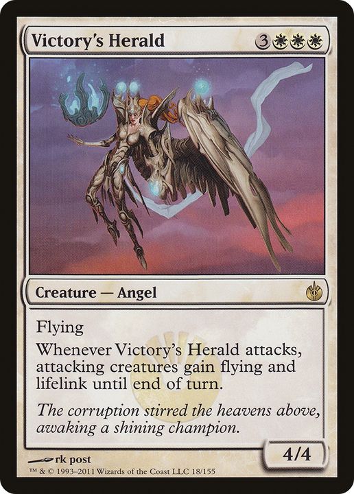 Victory's Herald in the group Magic the Gathering / Types / Colors / White at Proxyprinters.com (63062)