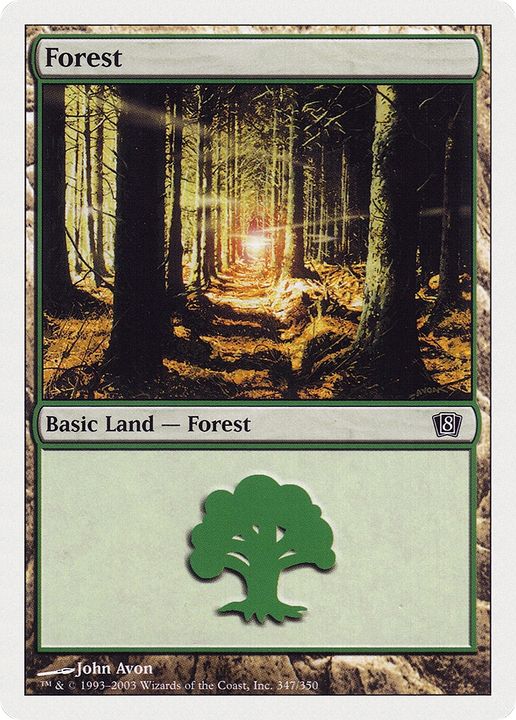 Forest in the group Magic the Gathering / Sets / Eighth Edition at Proxyprinters.com (63081)