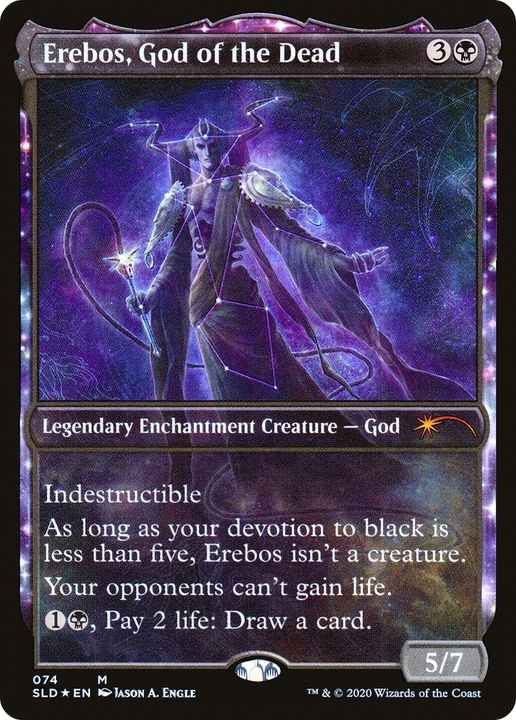 Erebos, God of the Dead in the group Magic the Gathering / Types / Enchantment / Legendary Enchantment at Proxyprinters.com (63094)