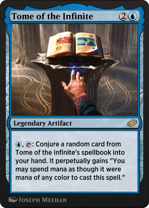 Tome of the Infinite in the group Magic the Gathering / Types / Artifacts / Legendary Artifact at Proxyprinters.com (63095)