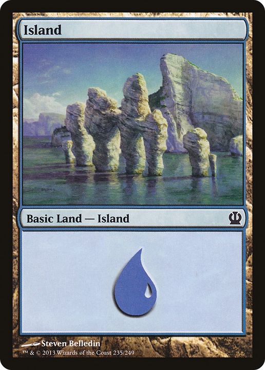 Island in the group Magic the Gathering / Sets / Theros at Proxyprinters.com (63103)