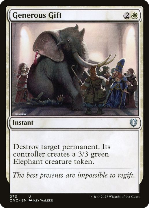 Generous Gift in the group Magic the Gathering / Types / Colors / White at Proxyprinters.com (63120)