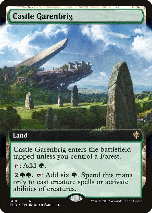 Castle Garenbrig in the group Magic the Gathering / Sets / Throne of Eldraine at Proxyprinters.com (63123)