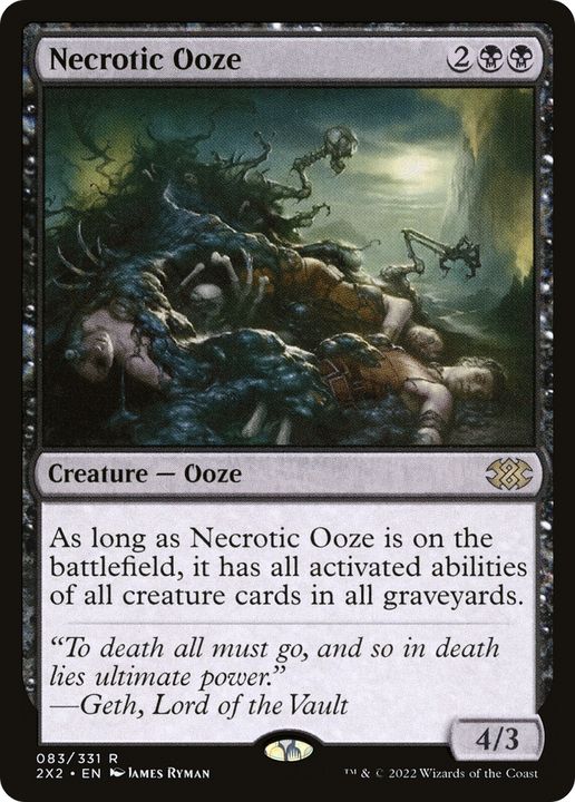 Necrotic Ooze in the group Magic the Gathering / Sets / Double Masters 2022 at Proxyprinters.com (63171)