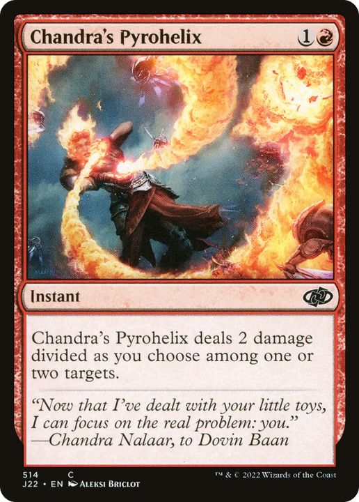 Chandra's Pyrohelix in the group Magic the Gathering / Types / Colors / Red at Proxyprinters.com (63178)