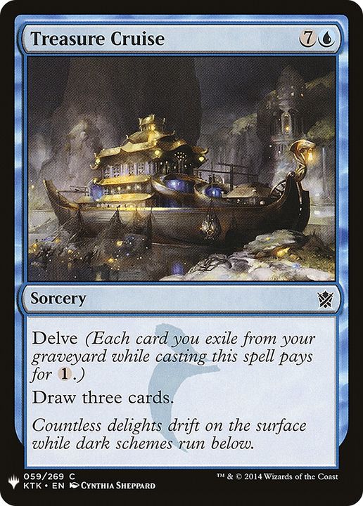 Treasure Cruise in the group Magic the Gathering / Types / Colors / Blue at Proxyprinters.com (63204)