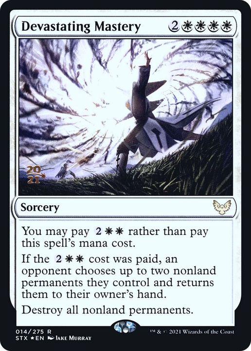 Devastating Mastery in the group Magic the Gathering / Types / Colors / White at Proxyprinters.com (6323)