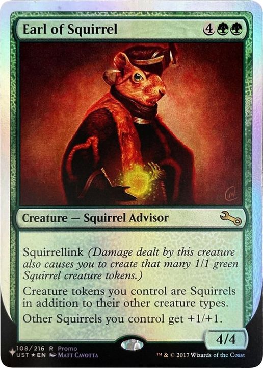 Earl of Squirrel in the group Magic the Gathering / Sets / The List (Unfinity Foil Edition) at Proxyprinters.com (63246)