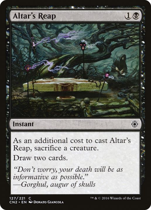 Altar's Reap in the group Magic the Gathering / Types / Colors / Black at Proxyprinters.com (63264)