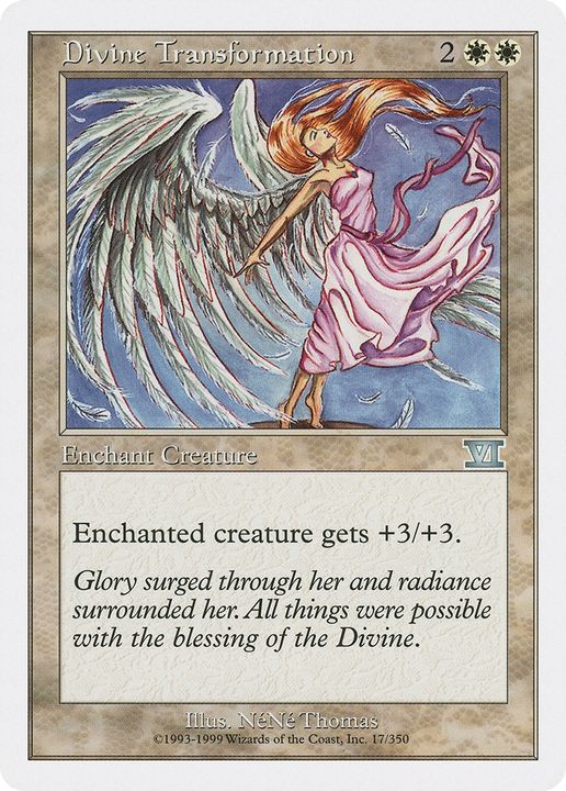 Divine Transformation in the group Magic the Gathering / Types / Colors / White at Proxyprinters.com (63286)