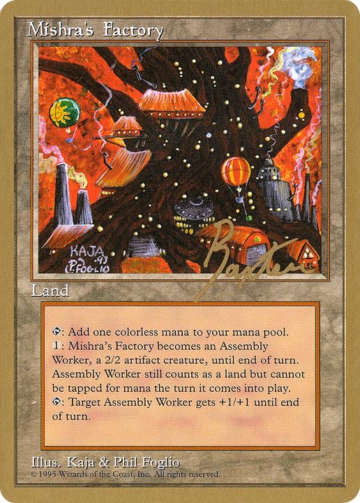 Mishra's Factory in the group Magic the Gathering / Sets / Pro Tour Collector Set at Proxyprinters.com (63300)